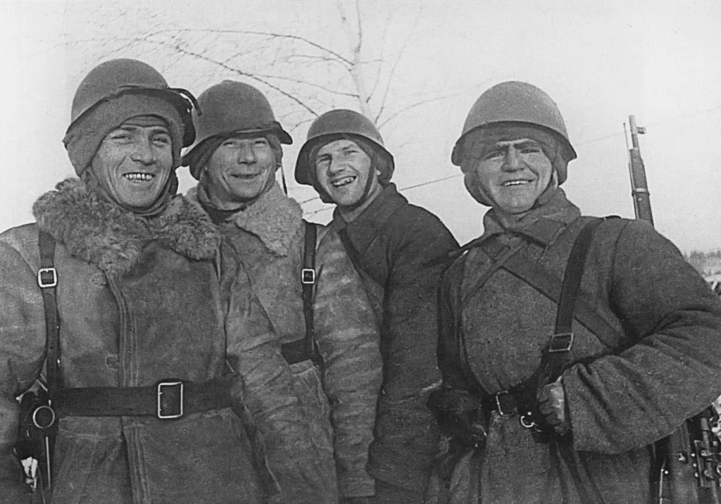 Красноармейцы во время советско-финской войны