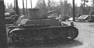  Танкетка "Карден-Лдойд" обр. 1933 г. Эти машины в небольшом количестве состояли на вооружении финской армии в 1939 г.