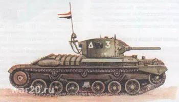 Английский средний танк "Валентайн"