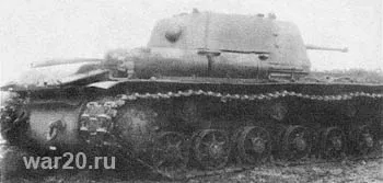 «Химический» танк КВ-12 (Объект 232).