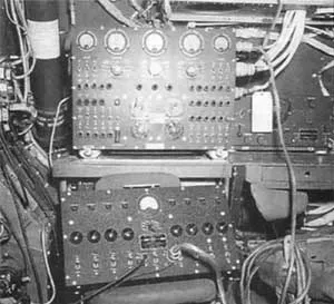 Пульт управления атомной подвеской на борту В-29